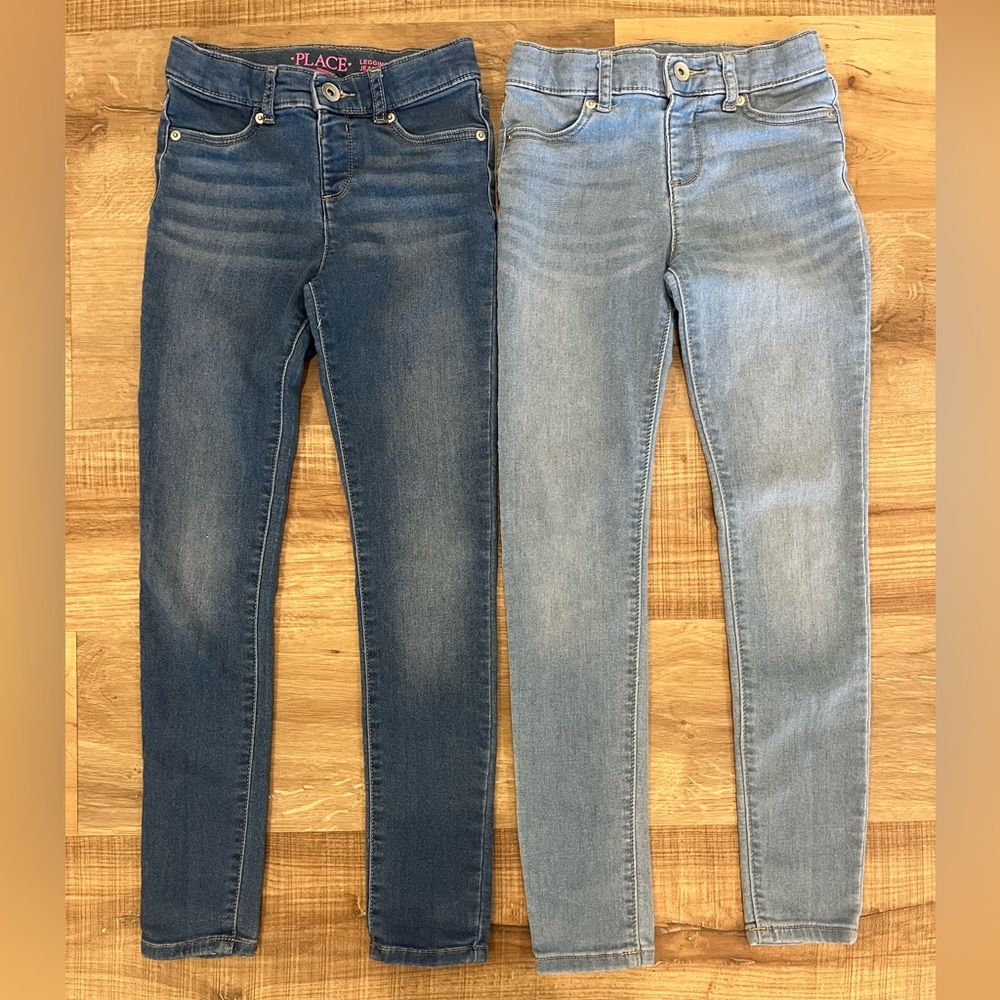 The Children’s Place Knit Denim Jeggings